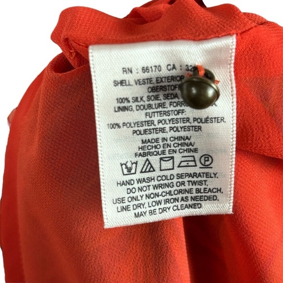 ANTHROPOLOGIE MAEVE LARKHILL SILK FLORAL PAISLEY SLEEVELESS SWING DRESS - Picture 14 of 14